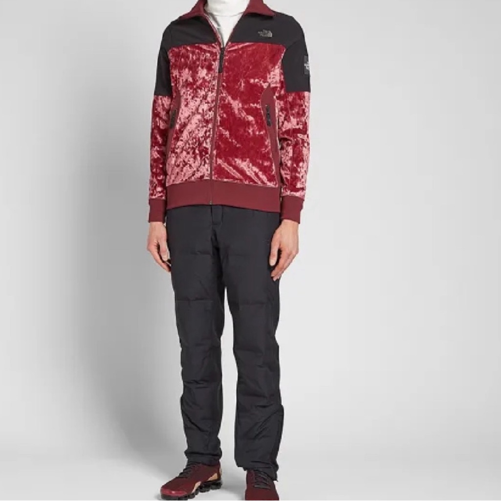 The North Face Black Series City Velvet Track Jacket Unisex Streetwear Urban Y2k